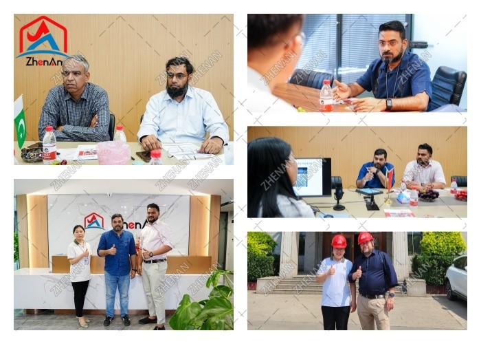 Overseas customers visited the factory. Overseas customers visited the factory.