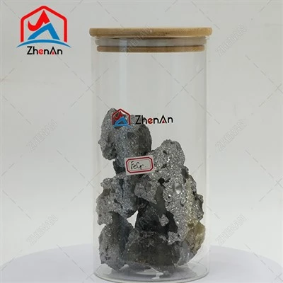 Micro-carbone ferrochrome en forme de bloc